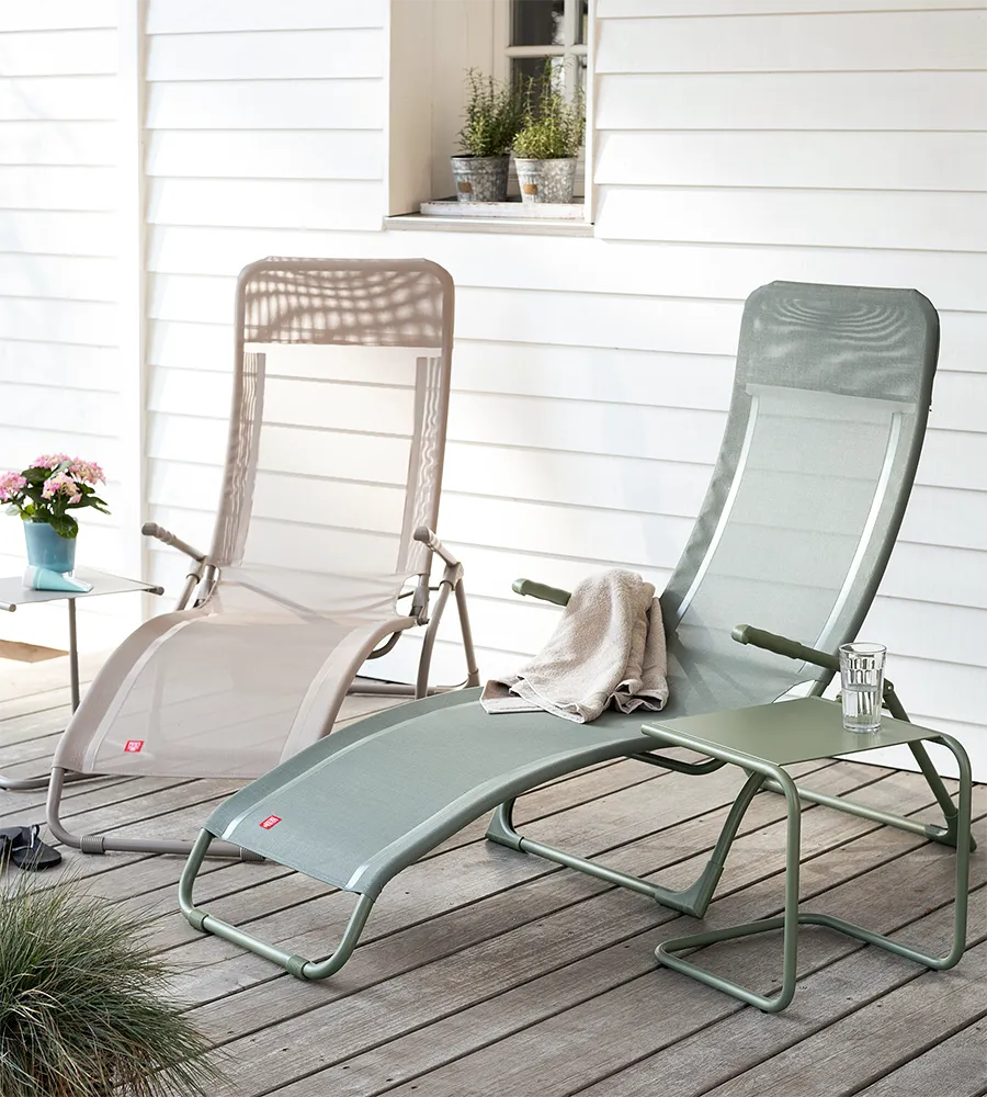 FIAM - Liegestuhl Samba Salbei FIAM - Liegestuhl Samba Salbei